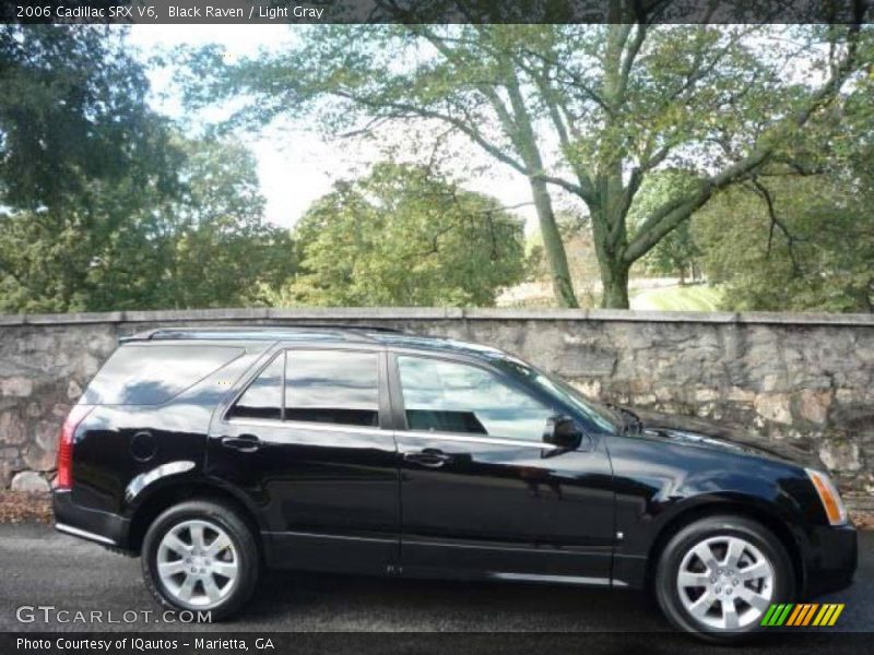 Black Raven / Light Gray 2006 Cadillac SRX V6