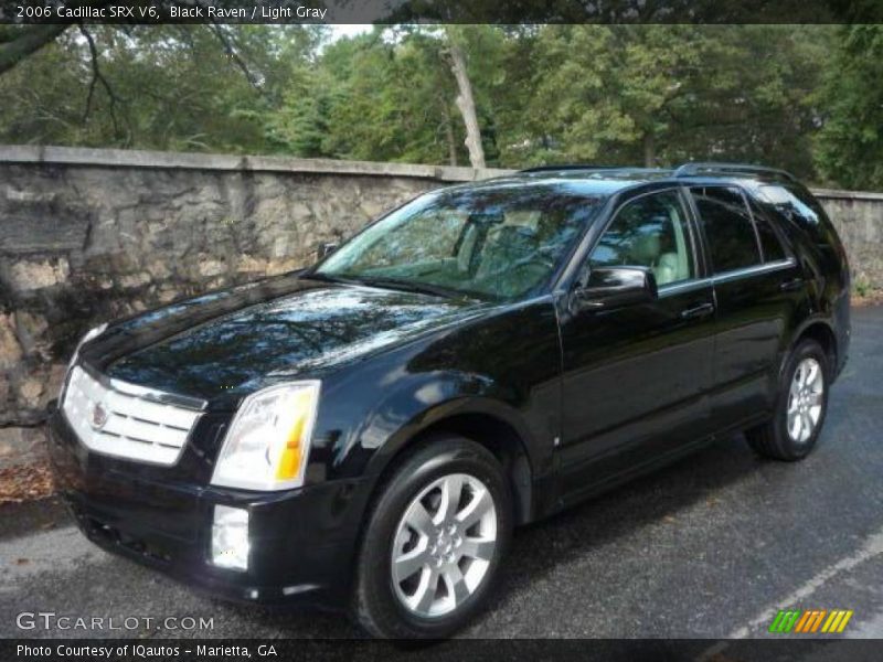 Black Raven / Light Gray 2006 Cadillac SRX V6