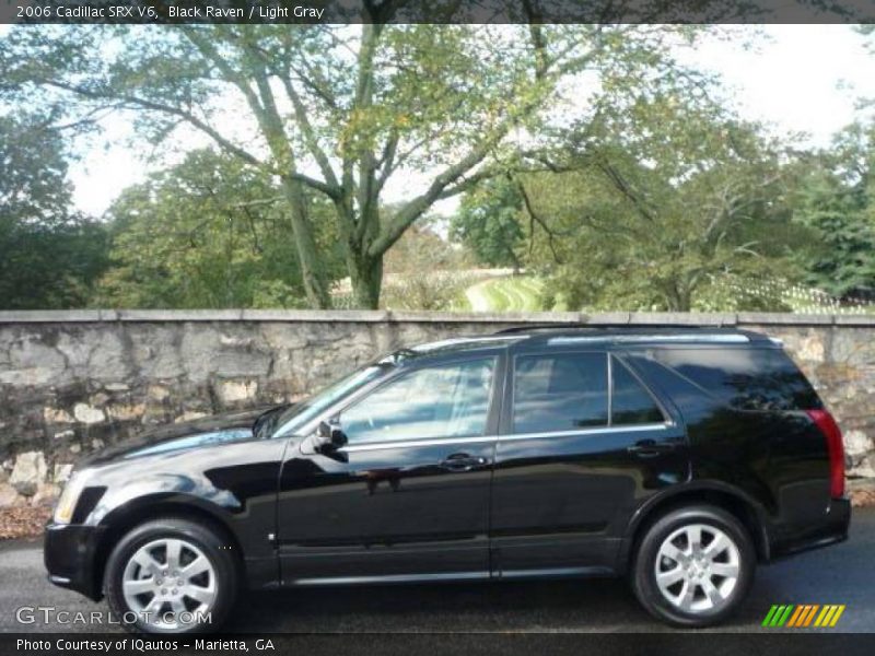Black Raven / Light Gray 2006 Cadillac SRX V6
