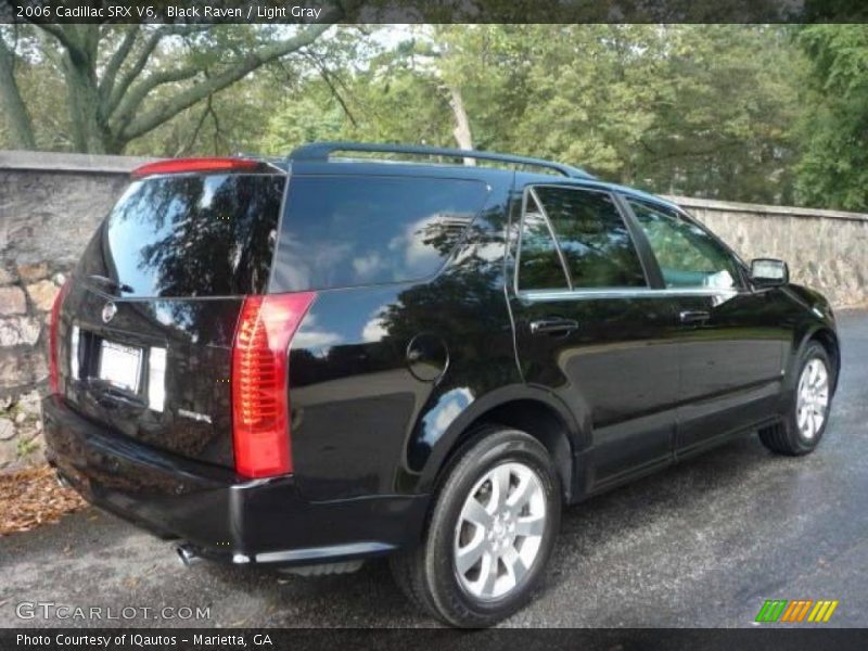 Black Raven / Light Gray 2006 Cadillac SRX V6