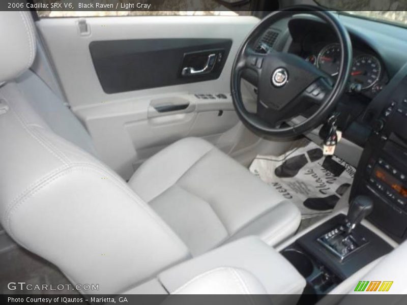 Black Raven / Light Gray 2006 Cadillac SRX V6