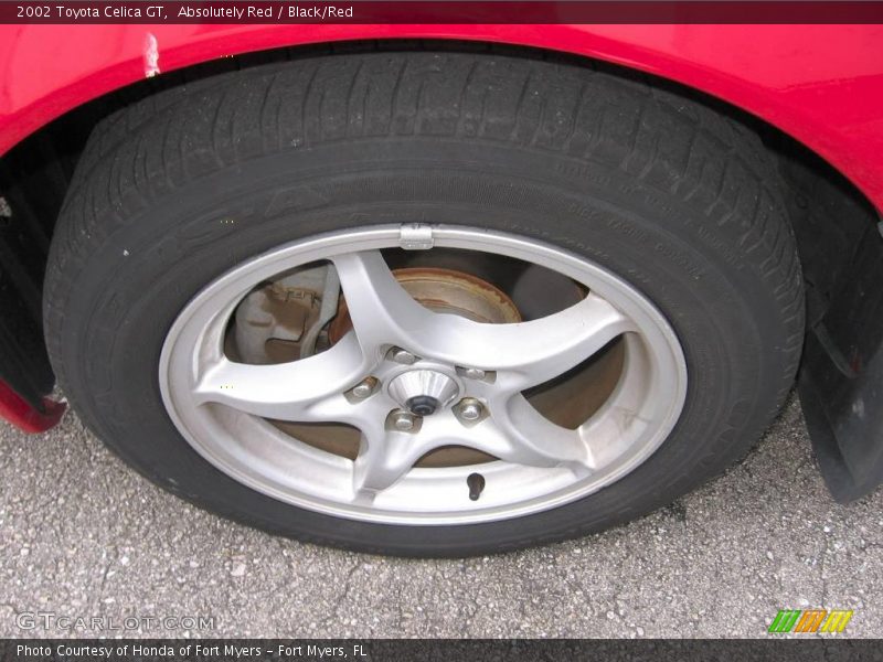 Absolutely Red / Black/Red 2002 Toyota Celica GT