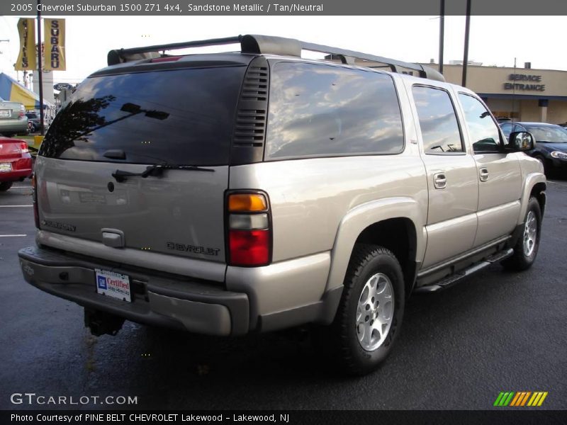 Sandstone Metallic / Tan/Neutral 2005 Chevrolet Suburban 1500 Z71 4x4