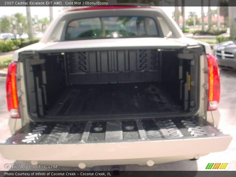 Gold Mist / Ebony/Ebony 2007 Cadillac Escalade EXT AWD