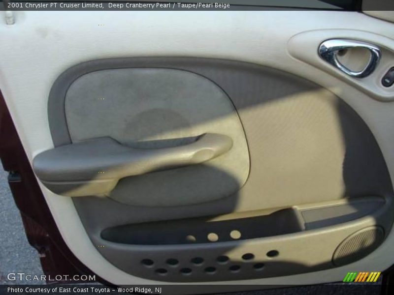 Deep Cranberry Pearl / Taupe/Pearl Beige 2001 Chrysler PT Cruiser Limited
