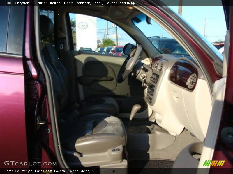 Deep Cranberry Pearl / Taupe/Pearl Beige 2001 Chrysler PT Cruiser Limited