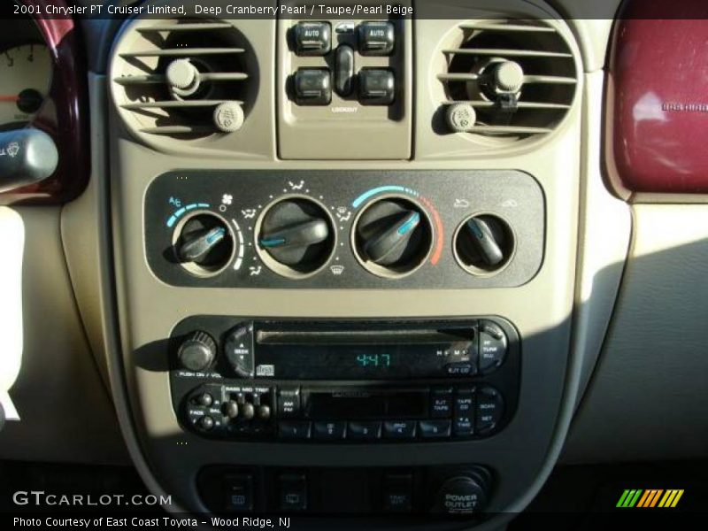 Deep Cranberry Pearl / Taupe/Pearl Beige 2001 Chrysler PT Cruiser Limited