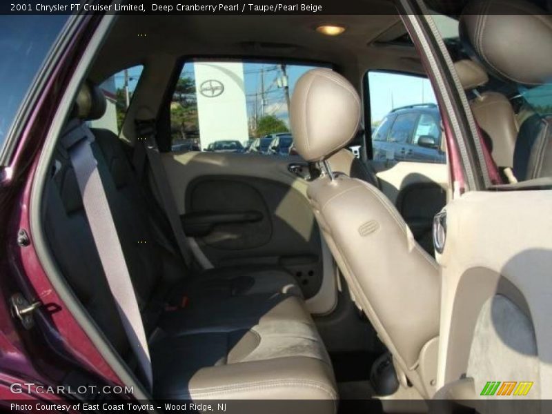 Deep Cranberry Pearl / Taupe/Pearl Beige 2001 Chrysler PT Cruiser Limited