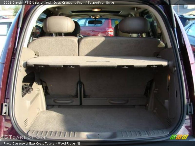 Deep Cranberry Pearl / Taupe/Pearl Beige 2001 Chrysler PT Cruiser Limited