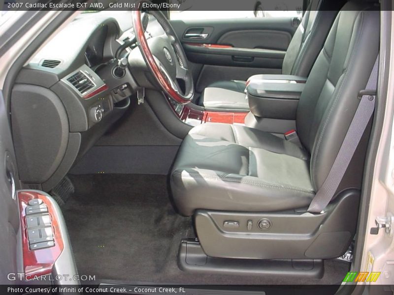 Gold Mist / Ebony/Ebony 2007 Cadillac Escalade EXT AWD