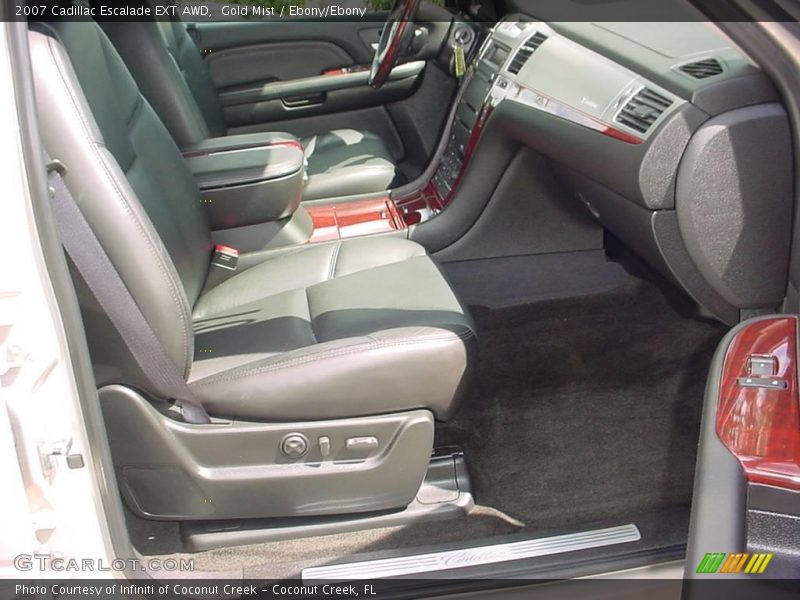 Gold Mist / Ebony/Ebony 2007 Cadillac Escalade EXT AWD