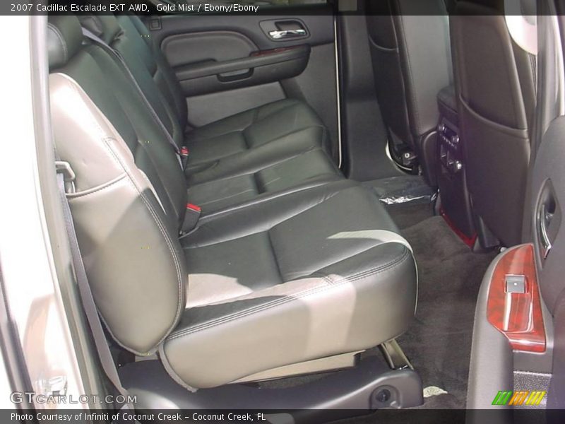 Gold Mist / Ebony/Ebony 2007 Cadillac Escalade EXT AWD