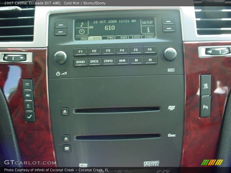 Gold Mist / Ebony/Ebony 2007 Cadillac Escalade EXT AWD