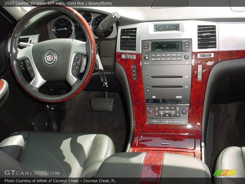 Gold Mist / Ebony/Ebony 2007 Cadillac Escalade EXT AWD