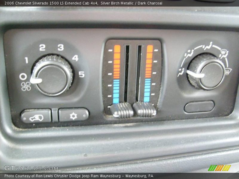 Silver Birch Metallic / Dark Charcoal 2006 Chevrolet Silverado 1500 LS Extended Cab 4x4