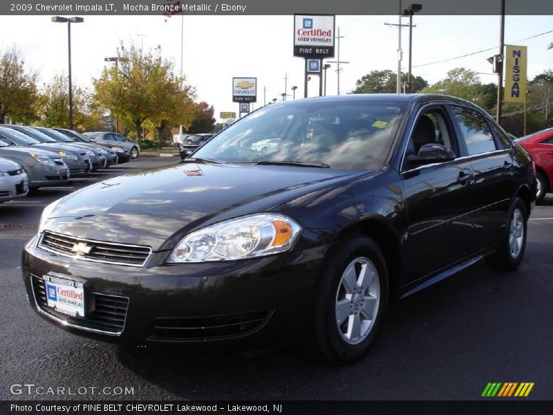 Mocha Bronze Metallic / Ebony 2009 Chevrolet Impala LT