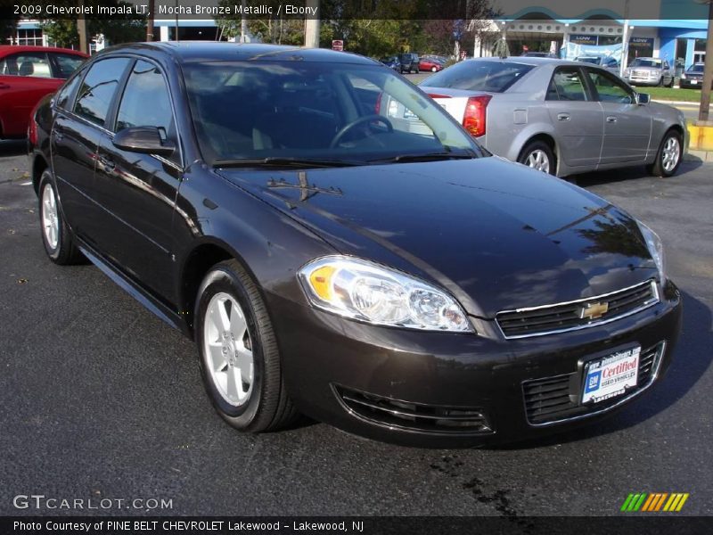 Mocha Bronze Metallic / Ebony 2009 Chevrolet Impala LT