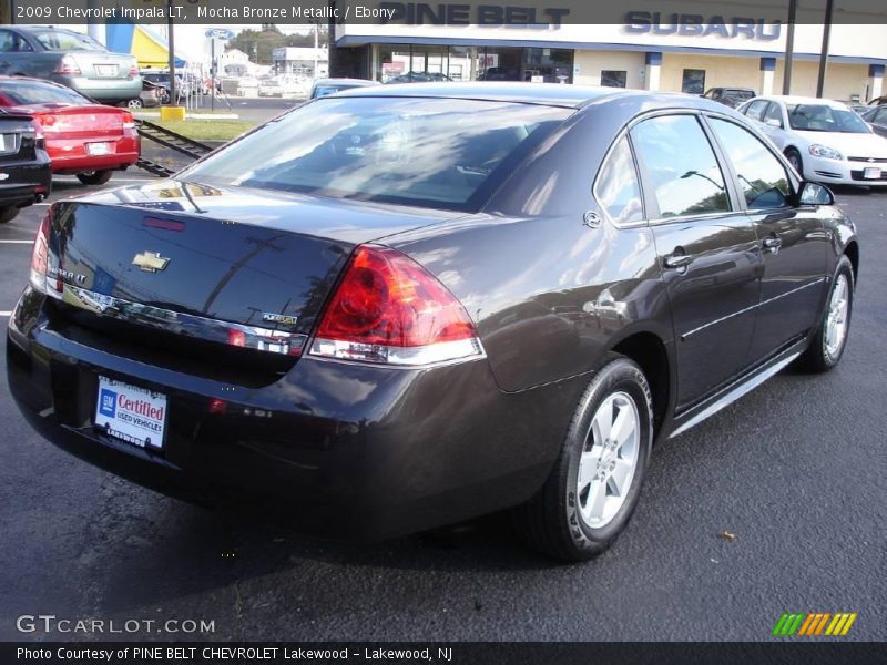 Mocha Bronze Metallic / Ebony 2009 Chevrolet Impala LT