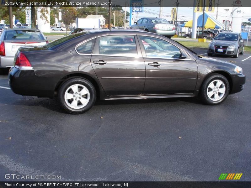 Mocha Bronze Metallic / Ebony 2009 Chevrolet Impala LT