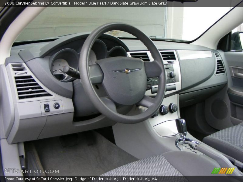 Modern Blue Pearl / Dark Slate Gray/Light Slate Gray 2008 Chrysler Sebring LX Convertible