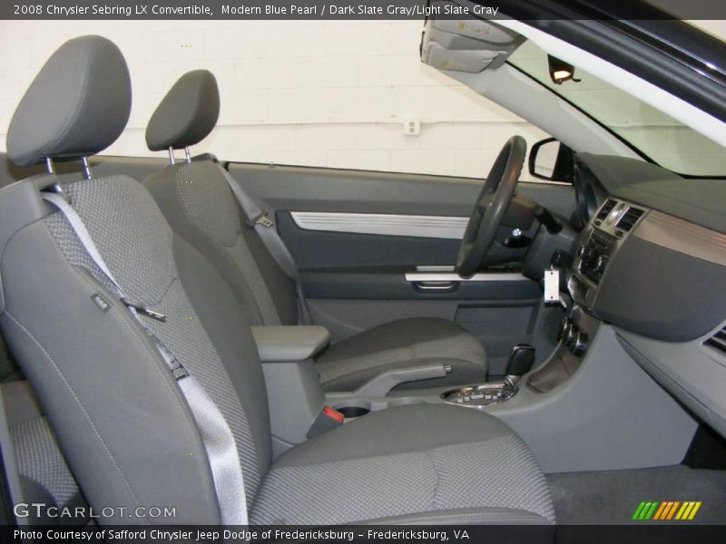 Modern Blue Pearl / Dark Slate Gray/Light Slate Gray 2008 Chrysler Sebring LX Convertible