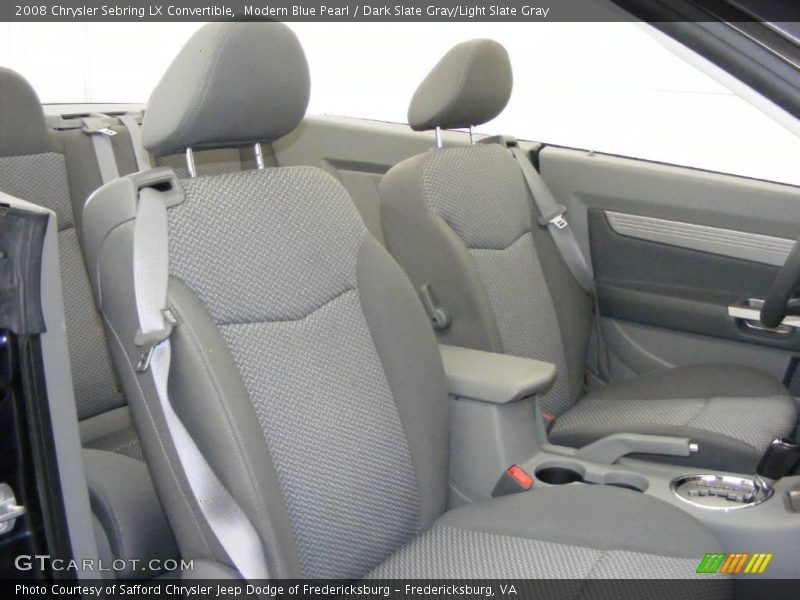 Modern Blue Pearl / Dark Slate Gray/Light Slate Gray 2008 Chrysler Sebring LX Convertible