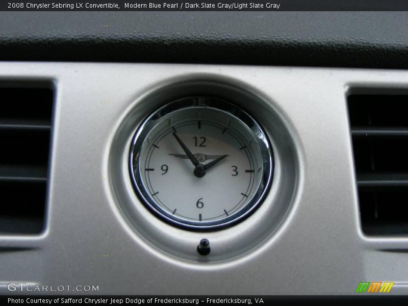 Modern Blue Pearl / Dark Slate Gray/Light Slate Gray 2008 Chrysler Sebring LX Convertible