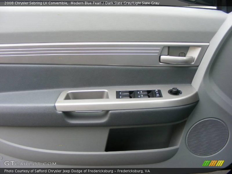 Modern Blue Pearl / Dark Slate Gray/Light Slate Gray 2008 Chrysler Sebring LX Convertible