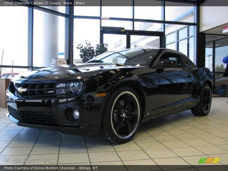 Black / Black 2010 Chevrolet Camaro SS Coupe
