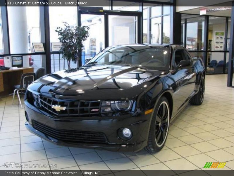 Black / Black 2010 Chevrolet Camaro SS Coupe