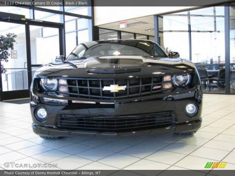 Black / Black 2010 Chevrolet Camaro SS Coupe