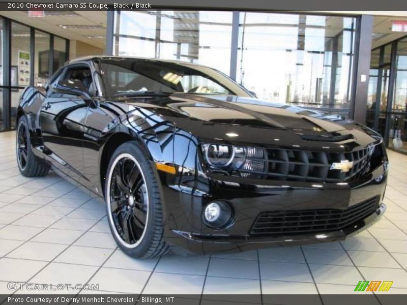 Black / Black 2010 Chevrolet Camaro SS Coupe