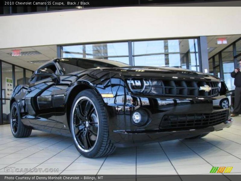 Black / Black 2010 Chevrolet Camaro SS Coupe