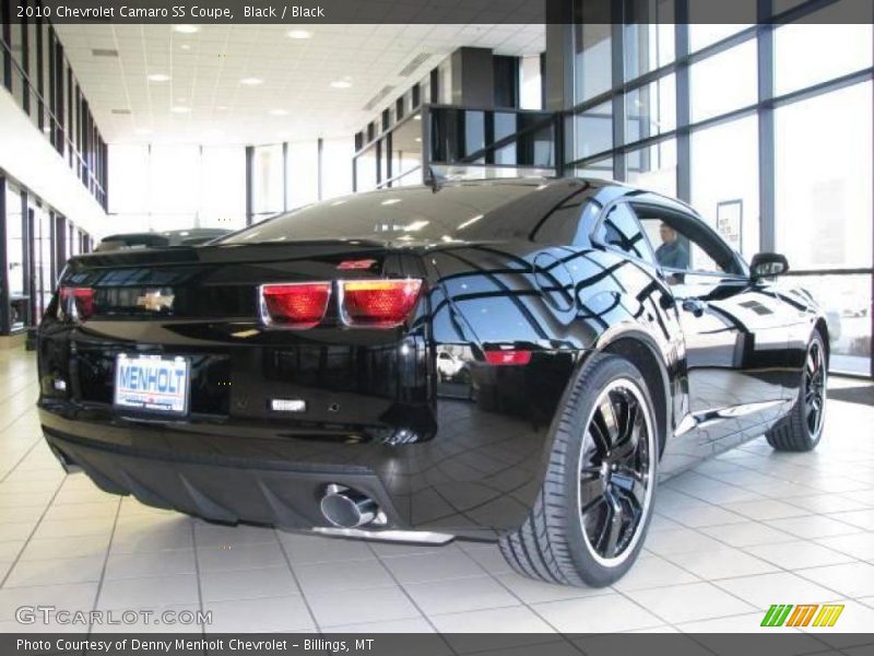 Black / Black 2010 Chevrolet Camaro SS Coupe