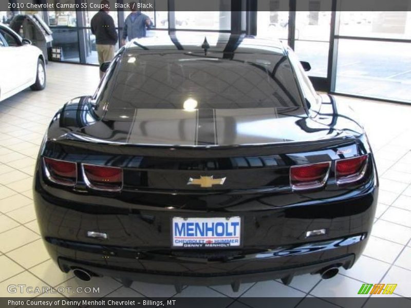 Black / Black 2010 Chevrolet Camaro SS Coupe