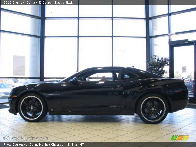 Black / Black 2010 Chevrolet Camaro SS Coupe