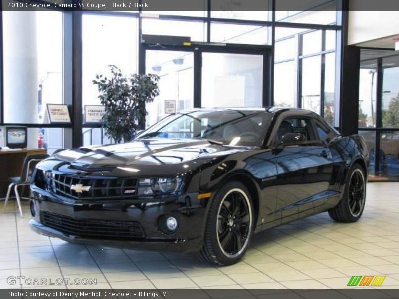 Black / Black 2010 Chevrolet Camaro SS Coupe