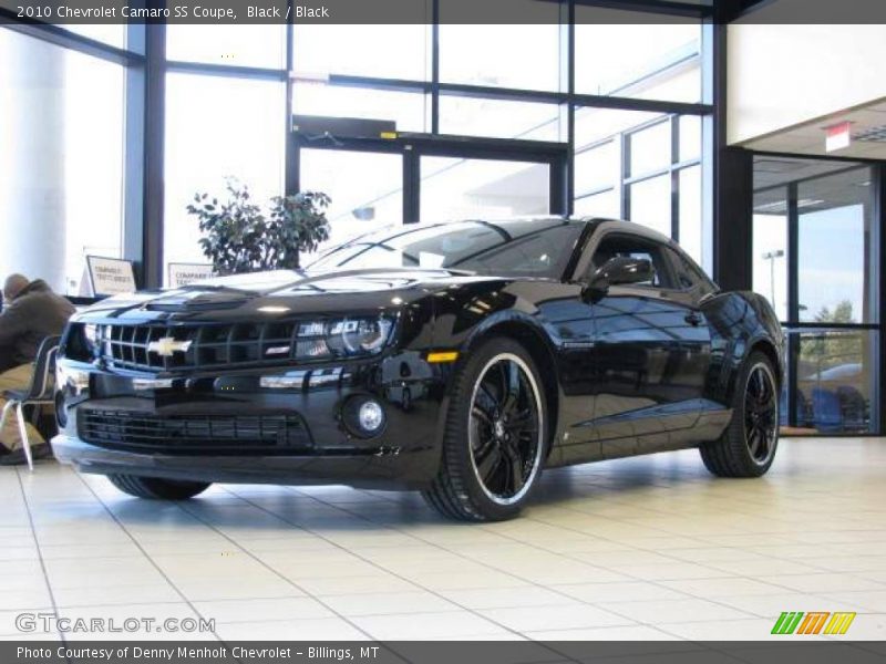 Black / Black 2010 Chevrolet Camaro SS Coupe