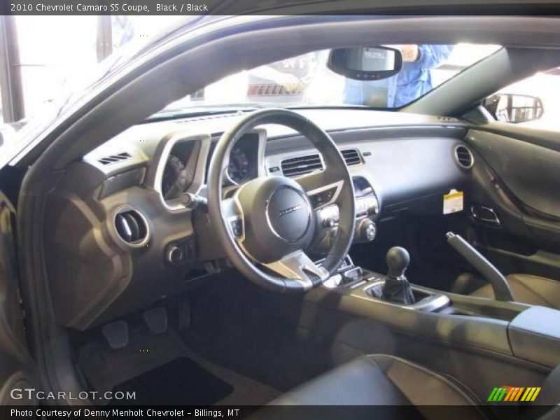 Black / Black 2010 Chevrolet Camaro SS Coupe