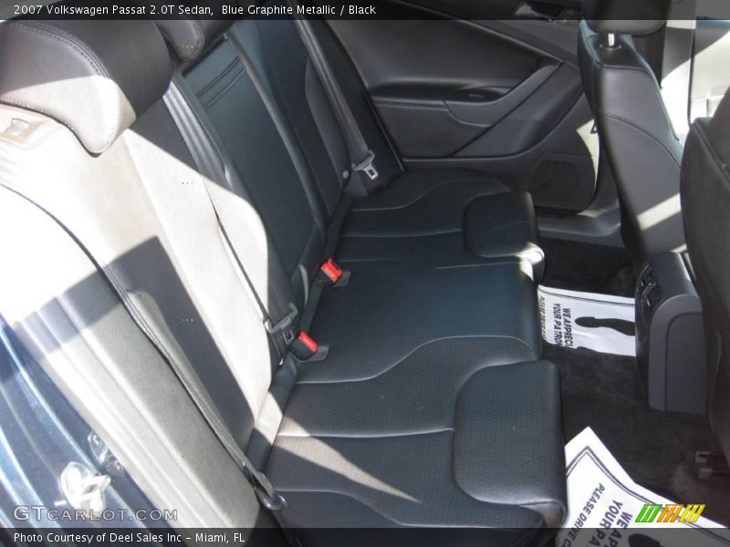 Blue Graphite Metallic / Black 2007 Volkswagen Passat 2.0T Sedan