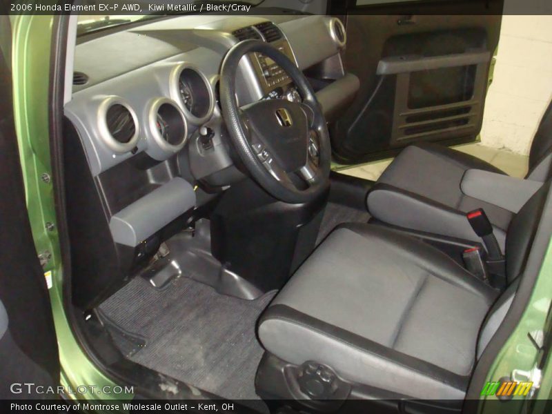 Kiwi Metallic / Black/Gray 2006 Honda Element EX-P AWD