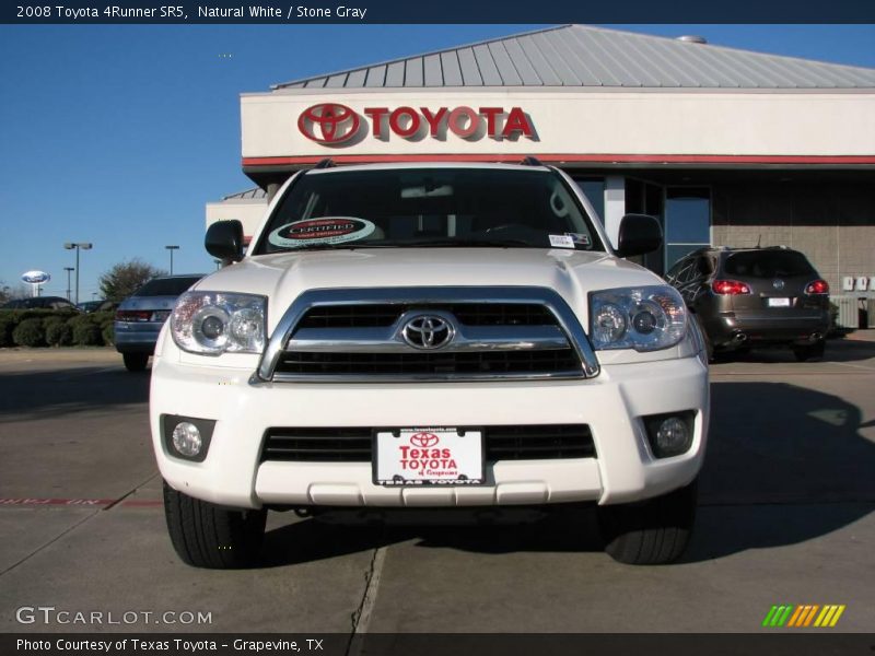 Natural White / Stone Gray 2008 Toyota 4Runner SR5