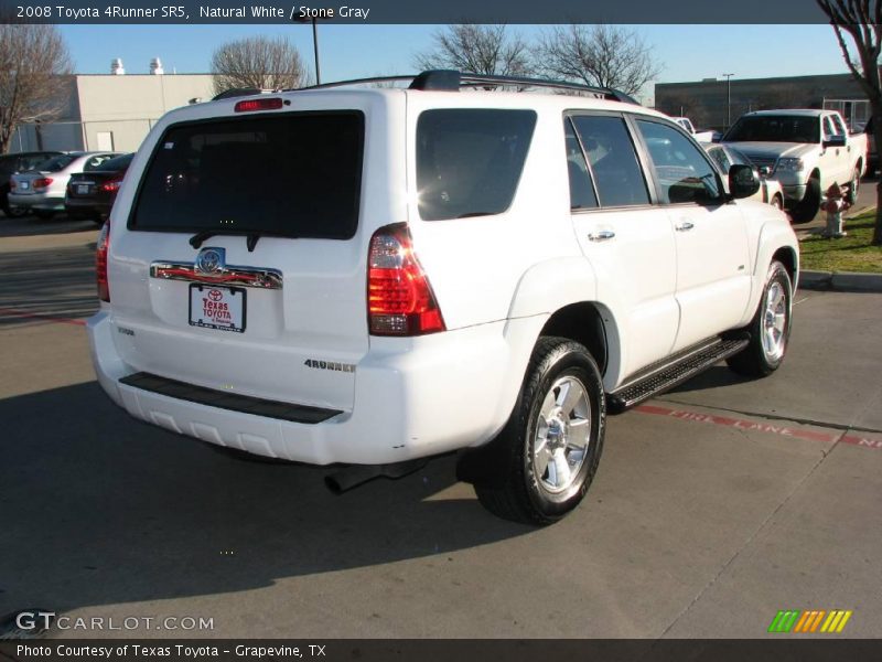 Natural White / Stone Gray 2008 Toyota 4Runner SR5