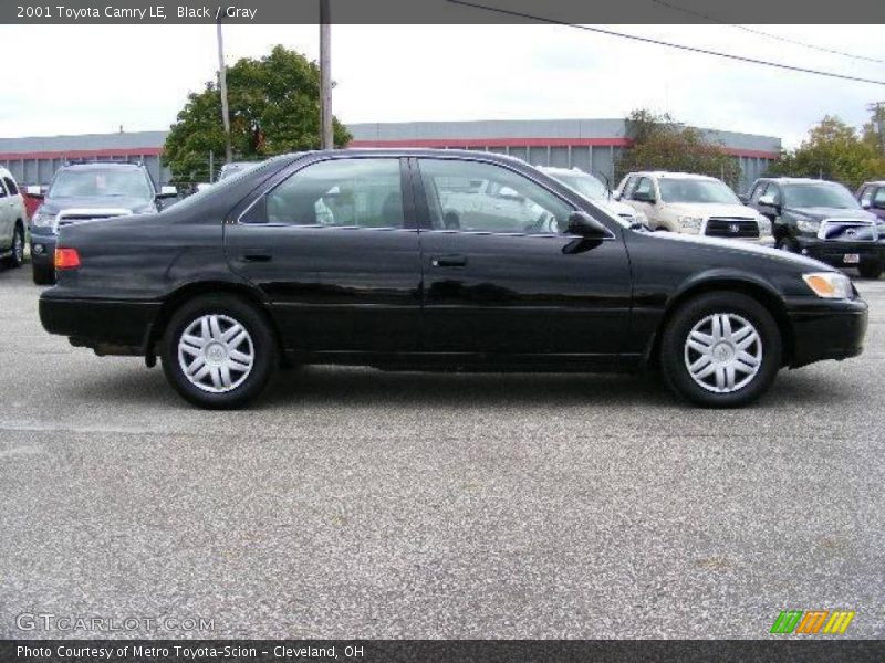 Black / Gray 2001 Toyota Camry LE