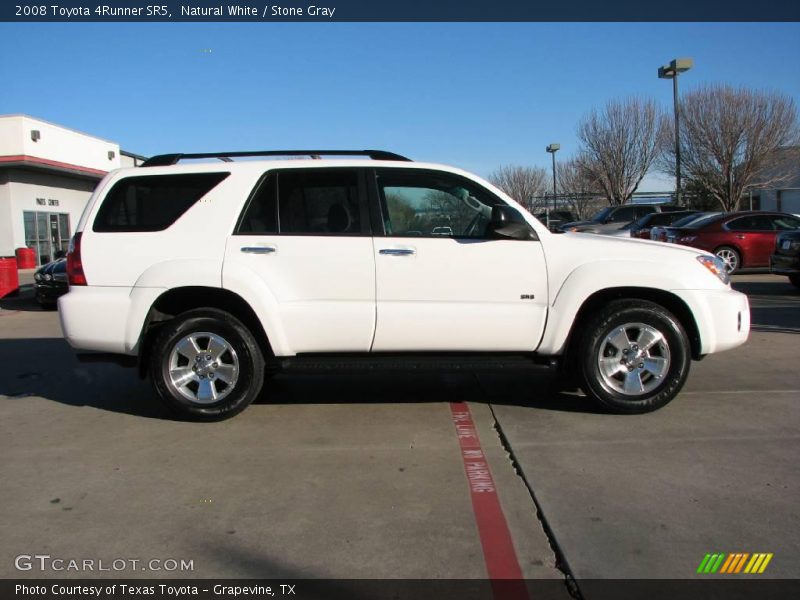Natural White / Stone Gray 2008 Toyota 4Runner SR5