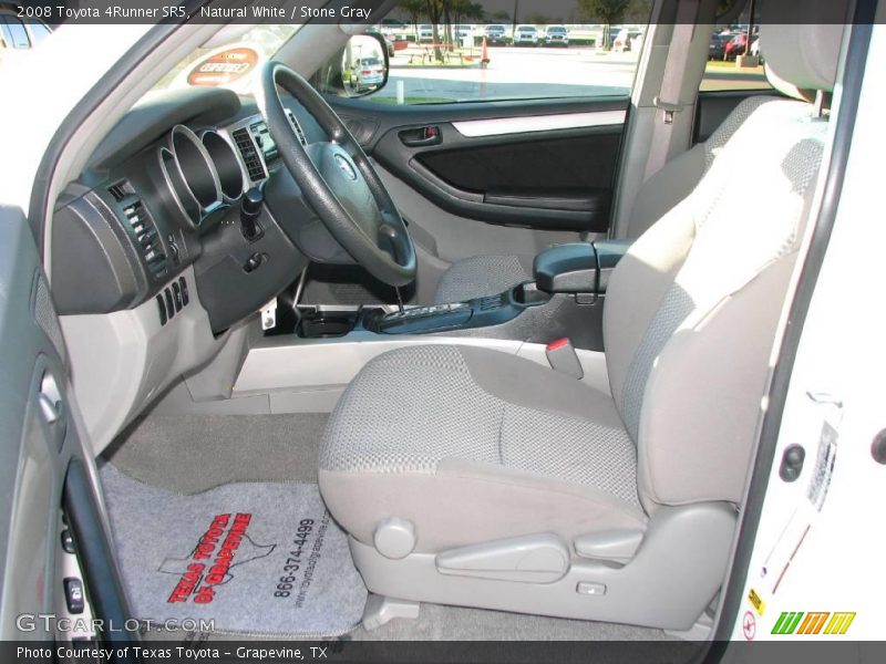 Natural White / Stone Gray 2008 Toyota 4Runner SR5
