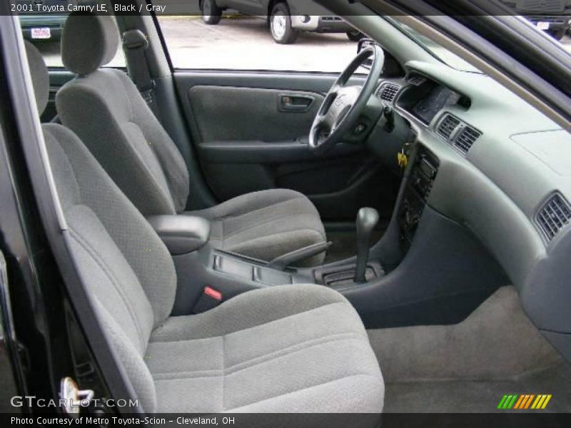Black / Gray 2001 Toyota Camry LE