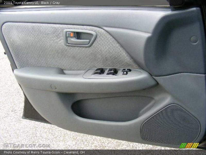 Black / Gray 2001 Toyota Camry LE