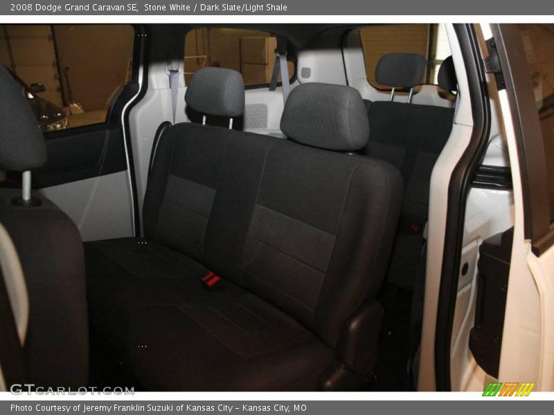 Stone White / Dark Slate/Light Shale 2008 Dodge Grand Caravan SE