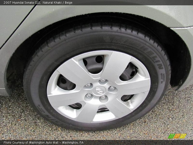 Natural Khaki / Beige 2007 Hyundai Sonata GLS